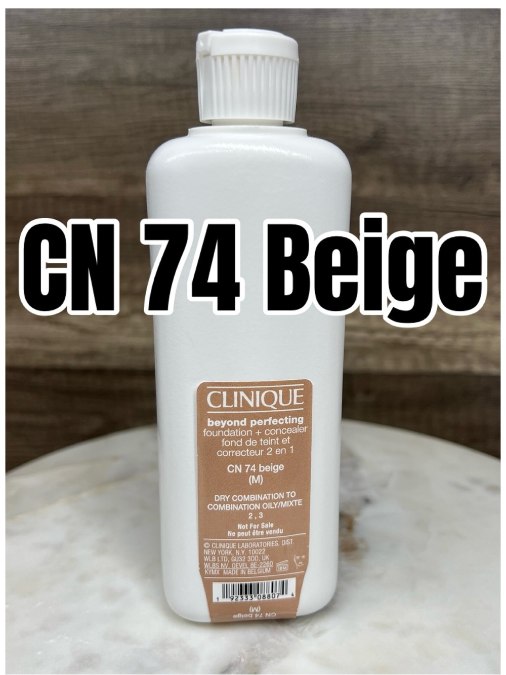 Clinique Beyond Perfecting Foundation + Concealer CN 74 Beige -Jumbo Size Bottle